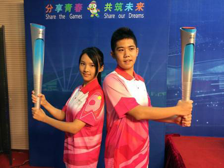 南京先鋒速記為南京青奧會火炬手名單發布會提供速記