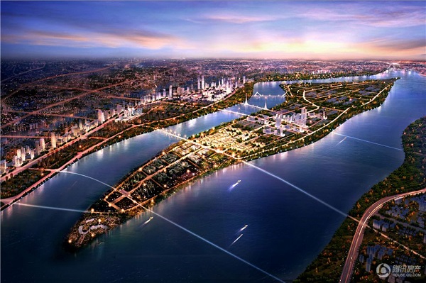 江心洲未來設(shè)計(jì)效果圖